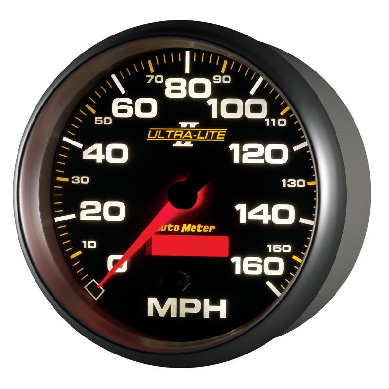 Autometer Ultra-Lite II 5 Inch 160 MPH FSE Programmable Speedometer AutoMeter Gauges