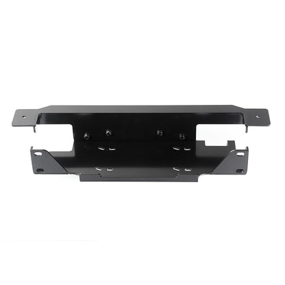 Rugged Ridge Winch Plate Stamped Bumper 13-18 Jeep Wrangler Rugged Ridge Winches