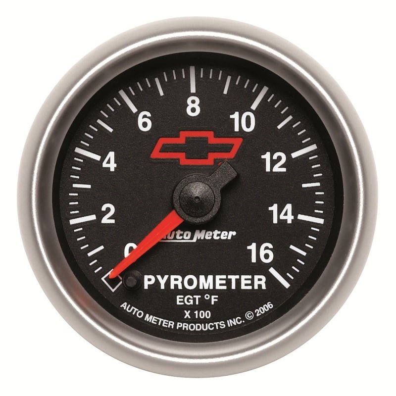 Autometer GM Full Sweep Electric 52mm 0-1600 degree F Pyrometer AutoMeter Gauges