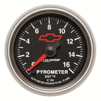 Autometer GM Full Sweep Electric 52mm 0-1600 degree F Pyrometer AutoMeter Gauges