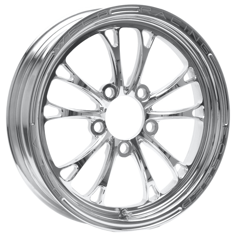 Weld V-Series 1-Piece 15x3.5 / 5x4.5 BP / 2.25in. BS Polished Wheel - Non-Beadlock Weld Wheels - Forged