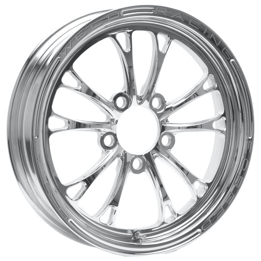 Weld V-Series 1-Piece 15x3.5 / 5x4.75 BP / 2.25in. BS Polished Wheel - Non-Beadlock Weld Wheels - Forged