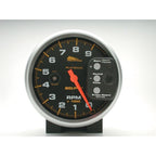 Autometer Pro-Cycle Gauge Tach 5in 9K Rpm Pedestal W/ Rpm Playback Black AutoMeter Gauges