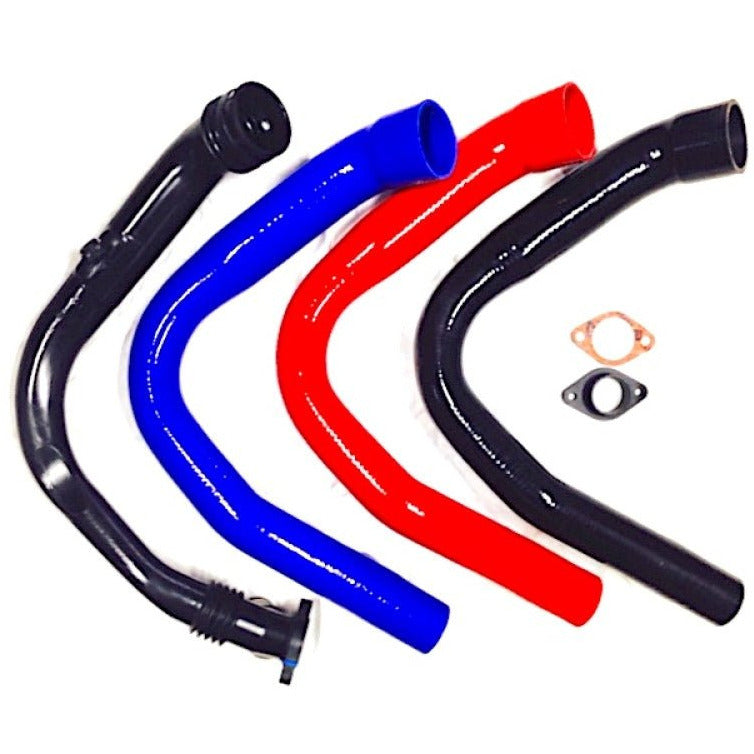AVO 15+ Subaru WRX / 13+ Subaru Forester Silicone Inlet Hose Kit - Red AVO Air Intake Components
