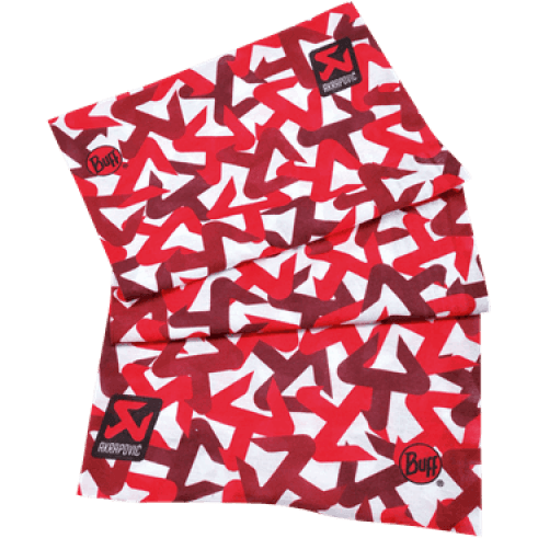 Akrapovic Buff Logos White Akrapovic Marketing