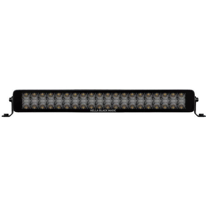 Hella Universal Black Magic 21in Double Light Bar - Driving Beam Hella Fog Lights