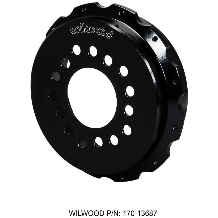 Wilwood Hat-Park Brake 1.25in Offset - Aluminum Multi-5 Lug - 12 on 8.75in Wilwood Brake Rotors - 2 Piece