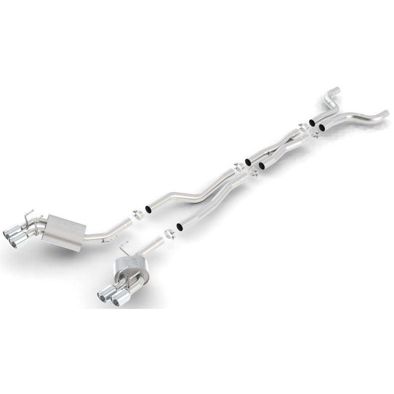 Borla 12-14 Chevrolet Camaro ZL1 Coupe 6.2L 8cyl AT/MT 6spd RWD Aggressive ATAK Catback Exhaust Borla Catback