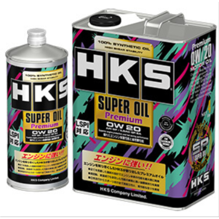 HKS SUPER OIL Premium API SP/ILSAC GF-6A 0W20 20L HKS Motor Oils