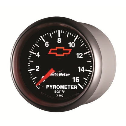 Autometer GM Full Sweep Electric 52mm 0-1600 degree F Pyrometer AutoMeter Gauges