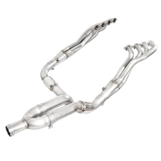 Stainless Works 2014-16 Chevy Silverado/GMC Sierra Headers High-Flow Cats Factory Connection