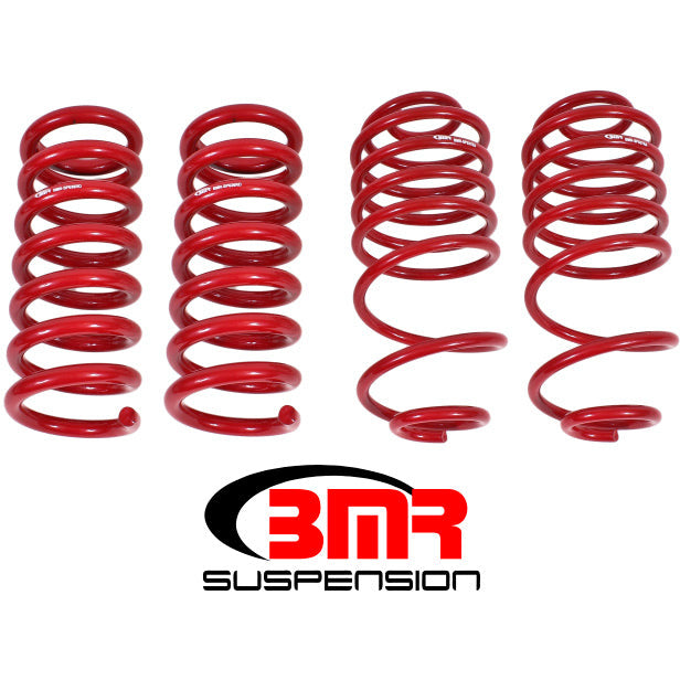 BMR 78-87 G-Body Lowering Spring Kit (Set Of 4) - Red BMR Suspension Lowering Springs