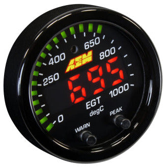 AEM X-Series EGT 0-1800F Gauge AEM Gauges