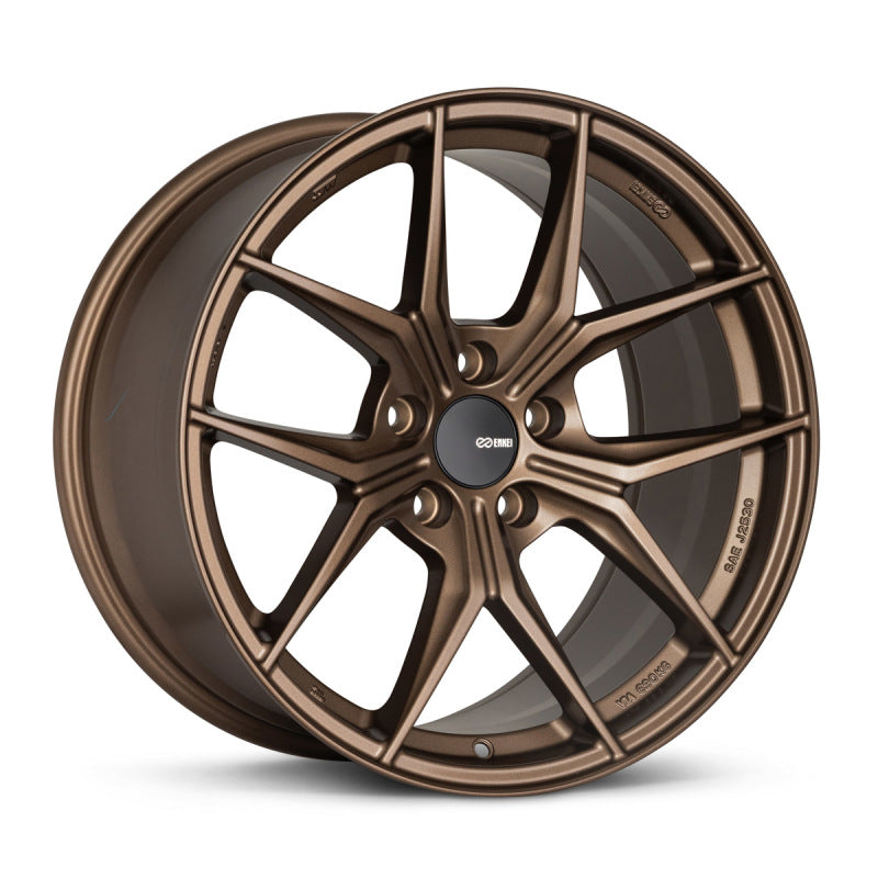 Enkei TSR-X 20x8.5 40mm Offset 5x114.3 BK 72.6mm Bore Gloss Bronze Enkei Wheels - Cast