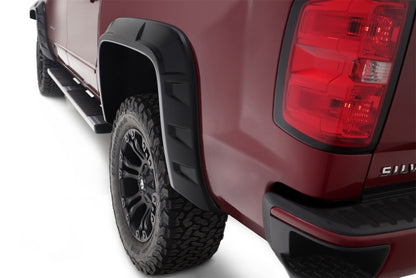 Bushwacker 2019 Chevrolet Silverado 1500 w/ 69.3in Fleetside Bed DRT Style Flares 4pc - Black