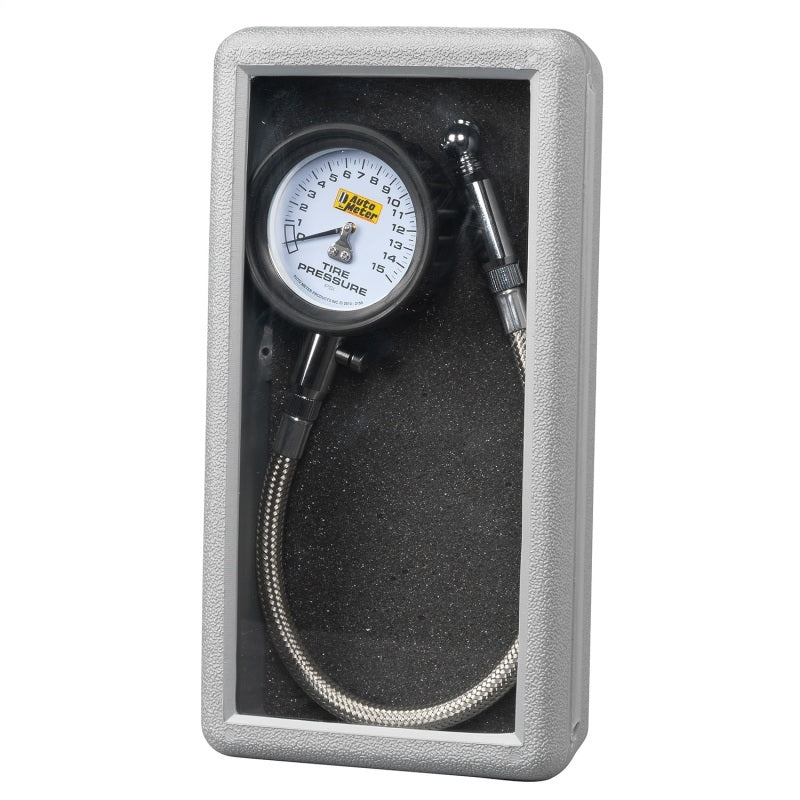 Autometer 0-15PSI Lo-Pressure Tire Pressure Gauge AutoMeter Gauges