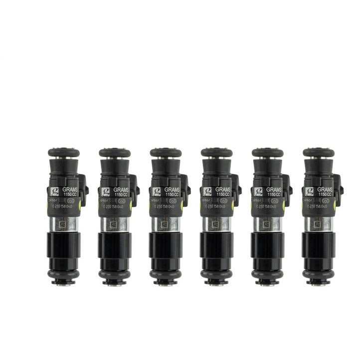 Grams Performance Nissan R32/R34/RB26DETT (Top Feed Only 14mm) 1150cc Fuel Injectors (Set of 6) Grams Performance Fuel Injector Sets - 6Cyl