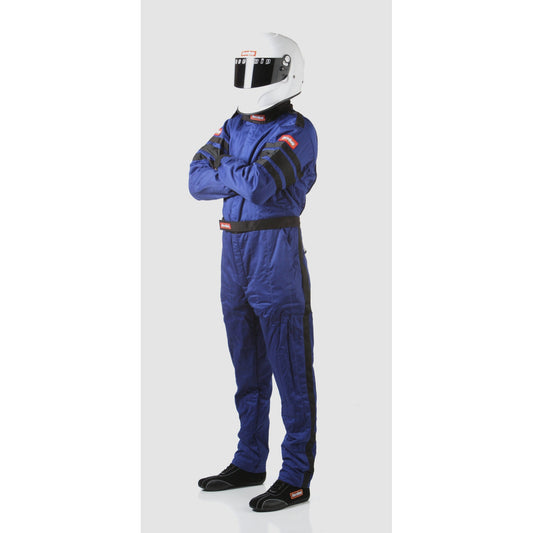 RaceQuip Blue SFI-5 Suit - Medium Tall Racequip Racing Suits