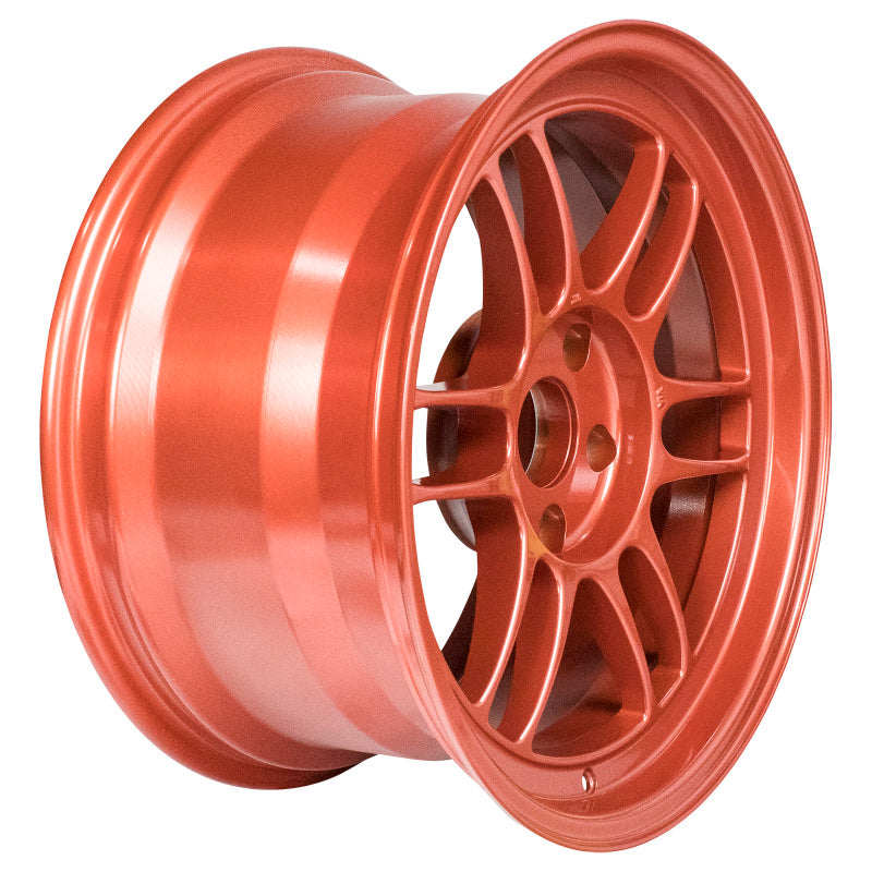 Enkei RPF1 17x9 5x114.3 22mm Offset 73mm Bore Orange Wheel Enkei Wheels - Cast