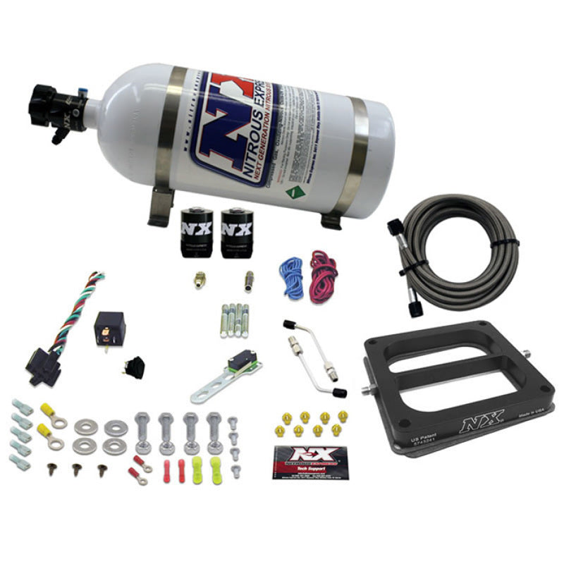 Nitrous Express Dominator/Gasoline Nitrous Kit (50-300HP) w/10lb Bottle Nitrous Express Nitrous Systems
