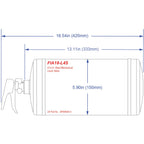 SPA Technique - 4.0 Ltr. AFFF-AR, Steel Mechanical FIA 2018 Fire Suppression System 