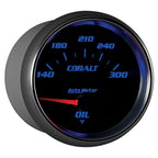 Autometer Cobalt 66.7mm 140-300 Degree F Electric Oil Temperature Gauge AutoMeter Gauges