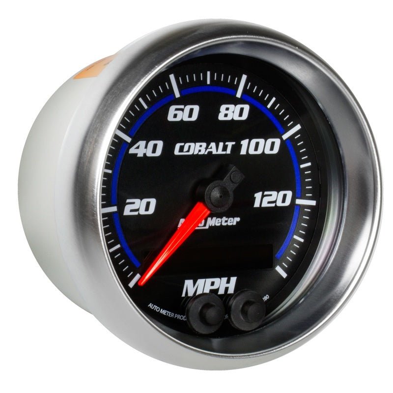 Autometer Cobalt 3-3/8in 0-140MPH In-Dash Electronic GPS Programmable Speedometer AutoMeter Gauges