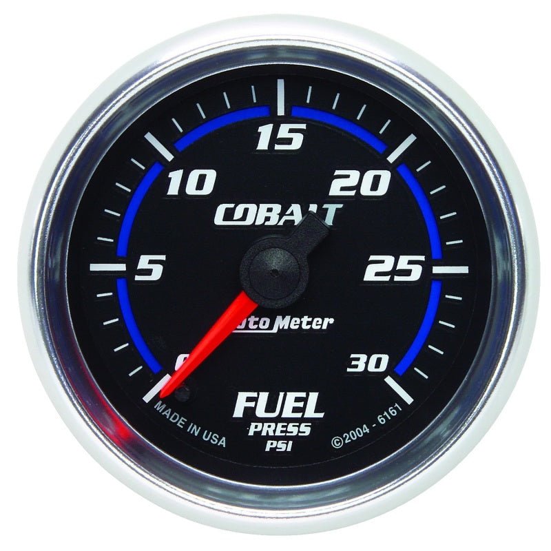 Autometer Cobalt 52mm 0-30 PSI Full Sweep Electronic Fuel Pressure Gauge AutoMeter Gauges