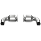 Akrapovic 10-13 Porsche 911 Turbo/Turbo S (997) Link Pipe Set w/ Cat (Titanium) Akrapovic Connecting Pipes