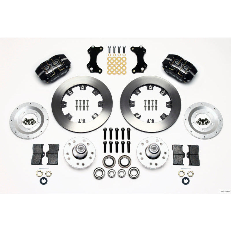 Wilwood Dynapro Dust-Boot Front Kit 12.19in WWE ProSpindle Wilwood Big Brake Kits