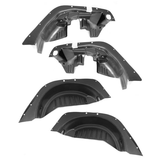 Rugged Ridge Inner Fender Liner Kit 07-18 Jeep Wrangler Rugged Ridge Fender Flares