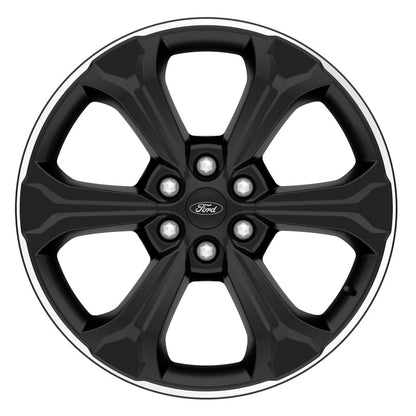 Ford Racing 15-23 F-150 22in Wheel Kit - Black w/Machined Face