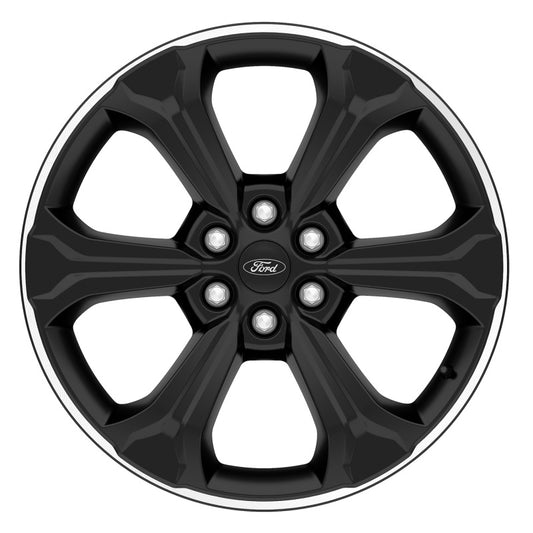 Ford Racing 15-23 F-150 22in Wheel Kit - Black w/Machined Face