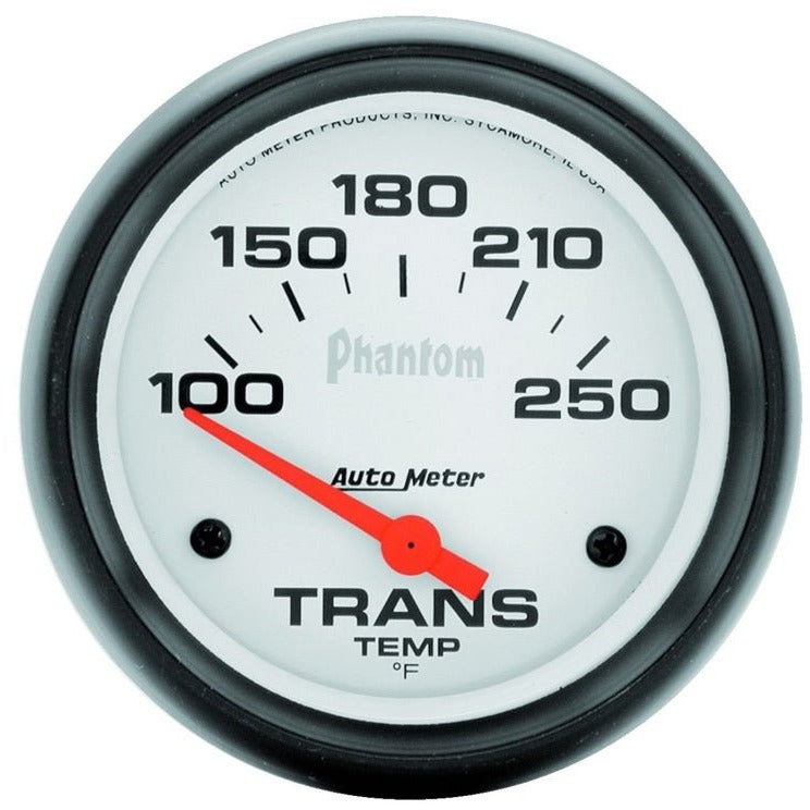 Autometer Phantom 2-5/8in 100-250 Degree F Electric Transmission Temp Gauge AutoMeter Gauges