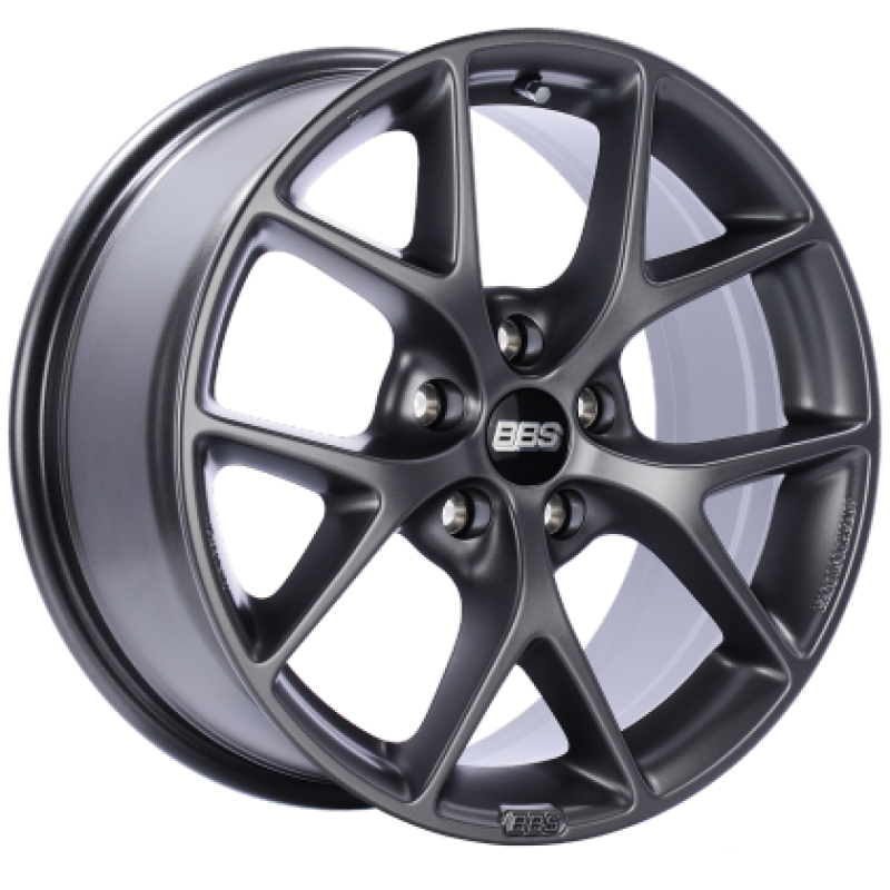 BBS SR 18x8 5x112 ET30 Satin Grey Wheel -82mm PFS/Clip Required BBS Wheels - Cast