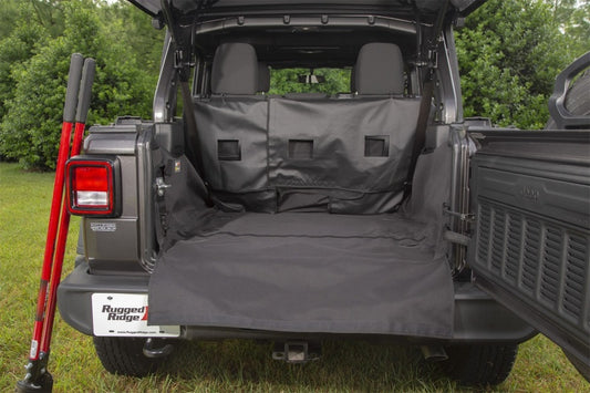 Rugged Ridge C3 Cargo Cover 18-22 Jeep Wrangler JL 4dr (Excl. 4XE Models) Rugged Ridge Car Covers