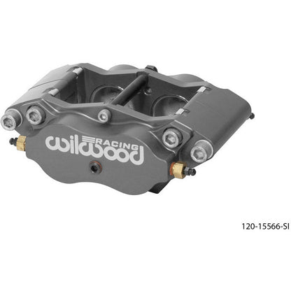 Wilwood Caliper-Billet Narrow Dynalite 4.75in Radial Mount 1.62in Pistons 1.00in Disc Wilwood Brake Calipers - Perf