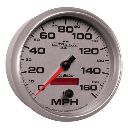 Autometer Ultra-Lite II 5 Inch 160 MPH FSE Programmable Speedometer AutoMeter Gauges