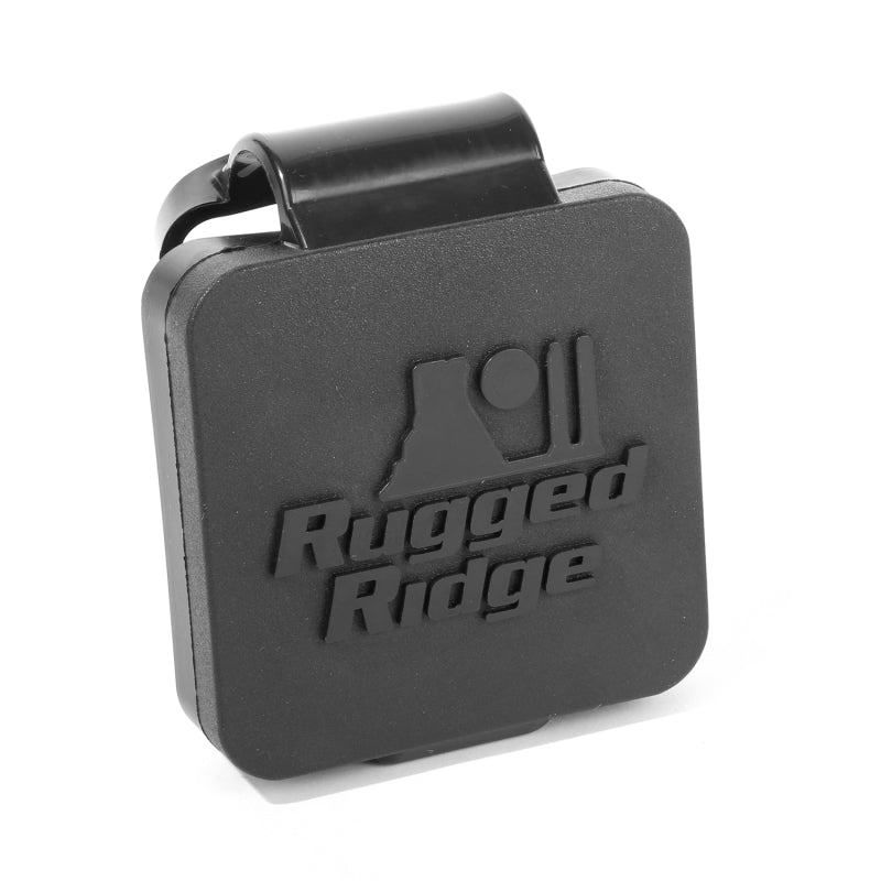 Rugged Ridge 2 Inch Hitch Plug Rugged Ridge Logo Rugged Ridge Hitch Accessories