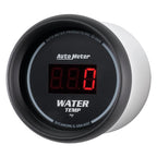 Autometer Black 0-300 F Digital Water Temp Gauge AutoMeter Gauges