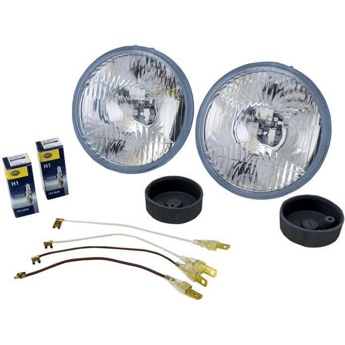 Hella 135mm H1 12V 55W High Beam Head Lamp Twin Kit Hella Driving Lights