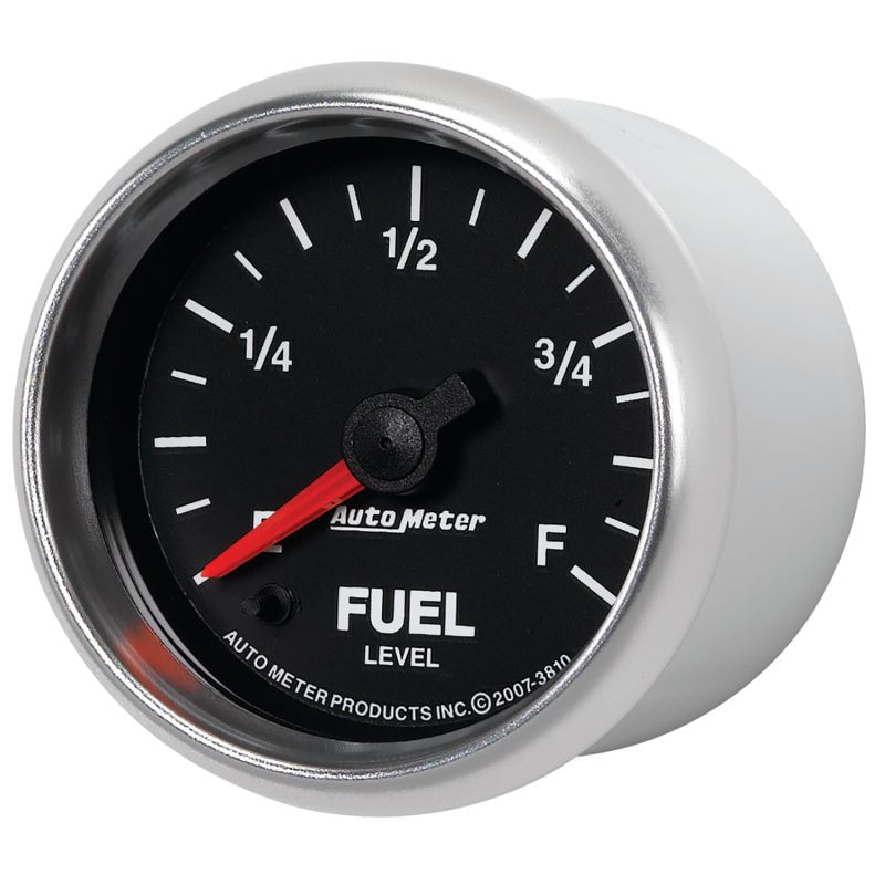 Autometer GS 2 1/16in. 0-280 Ohms Fuel Level Gauge - Stepper Motor AutoMeter Gauges