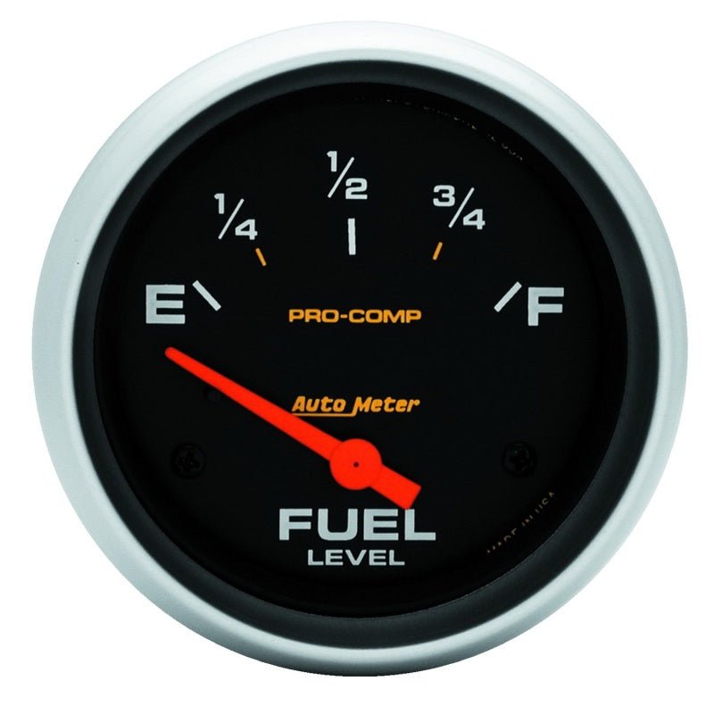 Autometer Pro-Comp 240E/33F Short Sweep Electronic Fuel Level Gauge AutoMeter Gauges