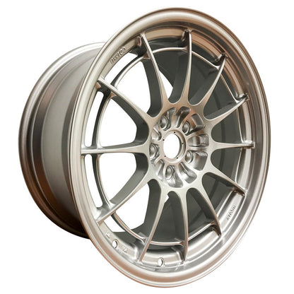 Enkei NT03+M 18x9.5 5x108 40mm Offset 72.6mm Bore F1 Silver Wheel (MIN ORDER QTY 40) Enkei Wheels - Cast