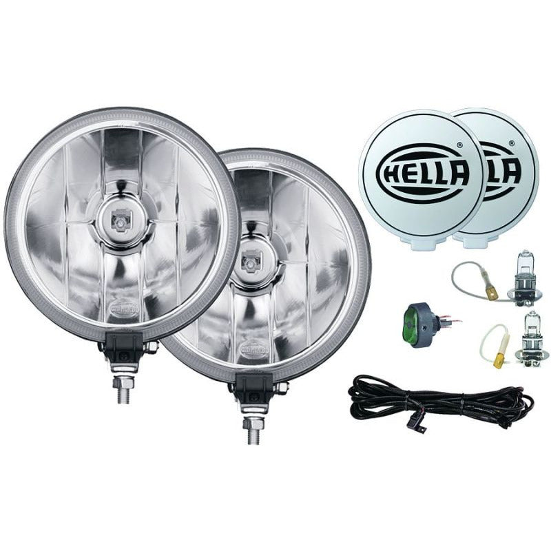 Hella 500FF 12V/55W Halogen Driving Lamp Kit Hella Driving Lights