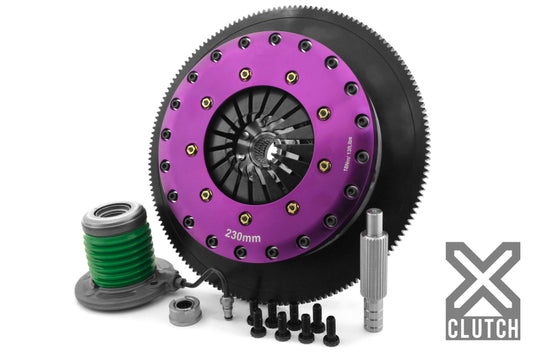 XClutch 07-12 Ford Mustang Shelby GT500 5.4L 9in Twin Solid Organic Clutch Kit