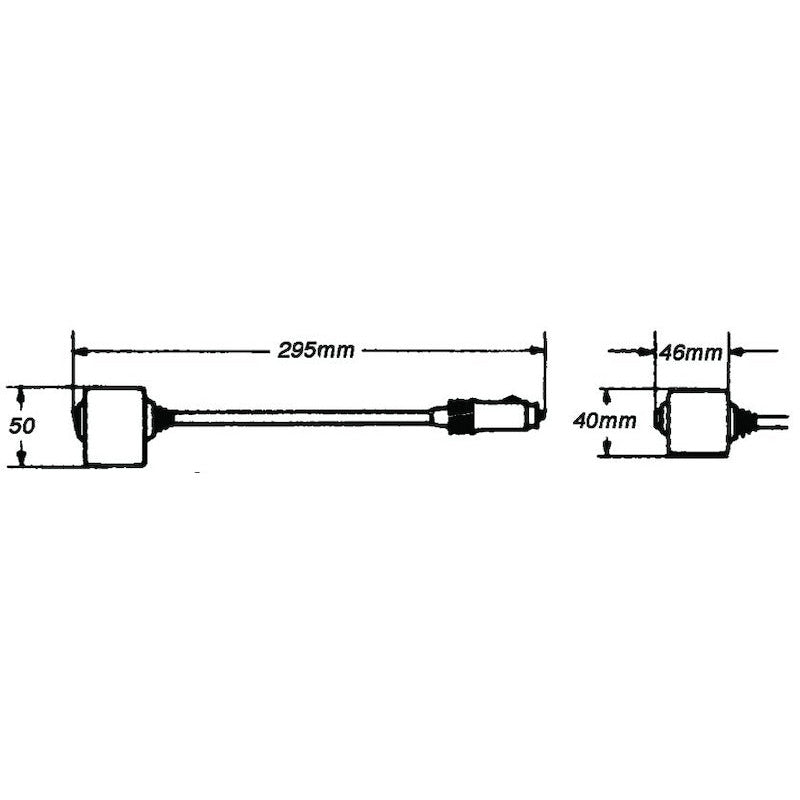 Hella Reading Lamp Black Mg12 2Ab Hella Interior Lighting