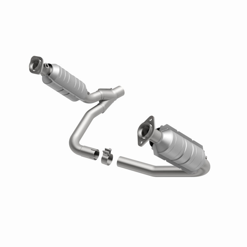 MagnaFlow Conv DF 05-06 Dodge Dakota/2006 Mitsubishi Raider 3.7L Y-Pipe Assembly