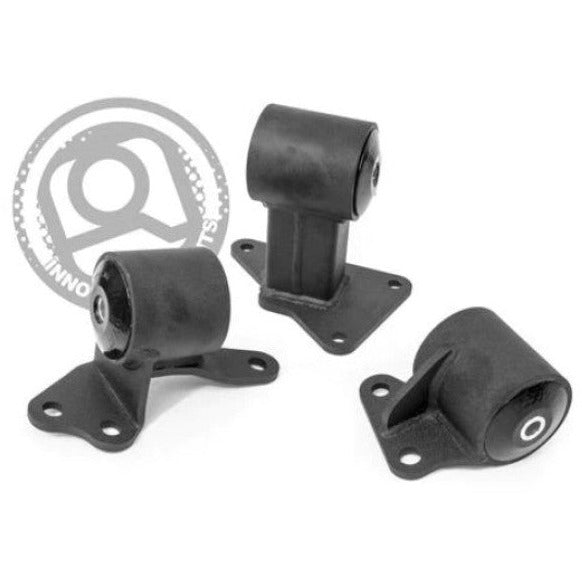 Innovative 94-97 Honda Accord F-Series Black Steel Mounts 65A Bushings (Auto Trans) Innovative Mounts Engine Mounts