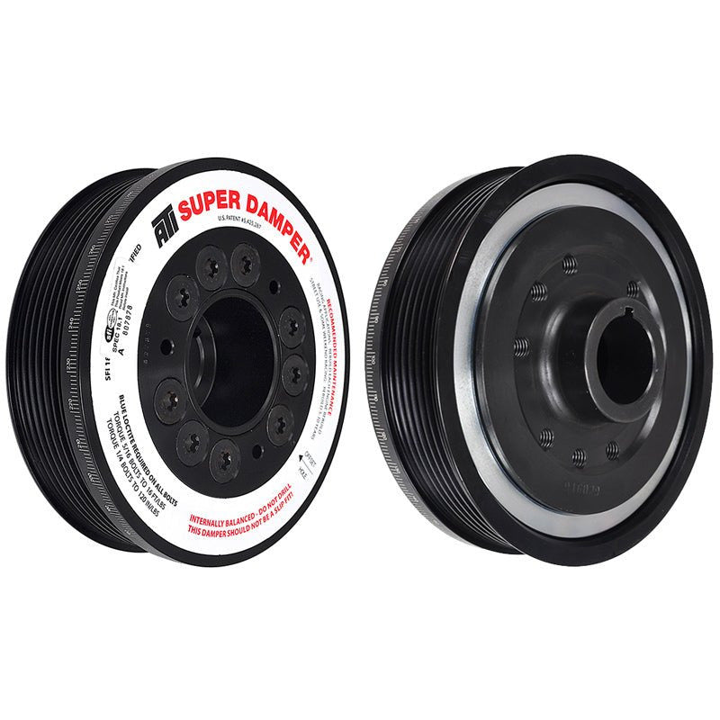 ATI Damper - 5.67in - Alum - 6 Grv - Honda F20 F22 - 7 Percent OD - Street - 3 Ring - 1Pc ATI Crankshaft Dampers